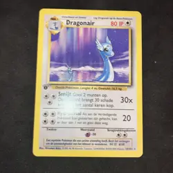 19999 Pokemon 1st Edition Dutch Base Set Non-Holo Mint Dragonair - Image 1