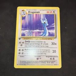 19999 Pokemon 1st Edition Dutch Base Set Non-Holo Mint Dragonair - Image 2