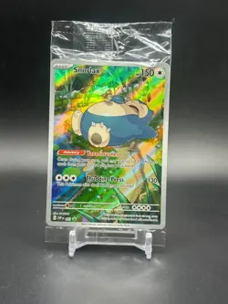 SEALED Pokemon Snorlax SVP051 Pokemon 151 SV Black Star Promo NM English TCG #51 - Image 1