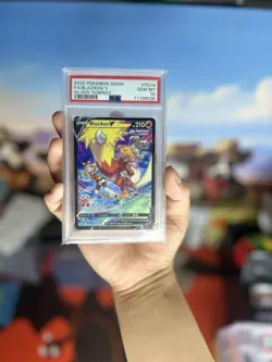 2022 POKEMON SWSH FA/BLAZIKEN V , SILVER TEMPEST #TG14 , 10 GEM MT - Image 1