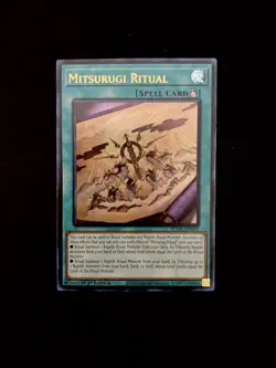 Yu-Gi-Oh! TCG Mitsurugi Ritual 1st Edition Ultra Rare (SET) Supreme Darkness - Image 1