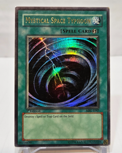 Mystical Space Typhoon MRL-E047 Ultra Rare 1st Edition EURO VERSION Yugioh 7056 - Image 1