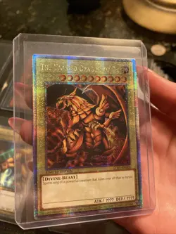 Yu-Gi-Oh! TCG The Winged Dragon of Ra (Quarter Century Secret Rare) (LC01) - Image 1