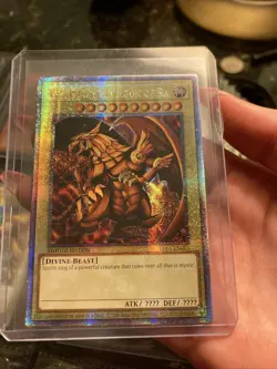 Yu-Gi-Oh! TCG The Winged Dragon of Ra (Quarter Century Secret Rare) (LC01) - Image 2