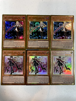 yugioh sky striker ace - raye sky striker ace - roze premium gold rare 3x S088 - Image 1