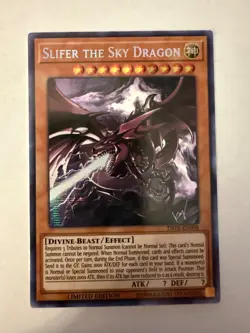 Yugioh Slifer the Sky Dragon TN19-EN008 Secret (NM) - Image 1