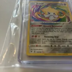 CGC 10 GEM MINT Jirachi 2020 Vivid Voltage 119/185 Amazing Rare Pokemon Card - Image 5