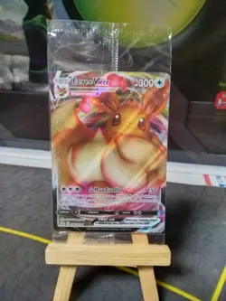 Eevee VMAX SWSH087 - Black Star Promo - Ultra Rare Holo Pokemon Card Sealed - Image 1