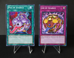 Yu-Gi-Oh! TCG Spell Trap Pot of Avarice Jar Of Avarice x2 Card Set Common LP - Image 1