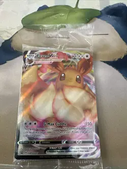 Eevee VMAX SWSH087 | Holo Pokemon Card | Black Star Promo | NM **SEALED** - Image 1