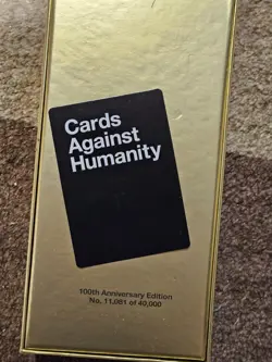 1 Star Review Alfredo Gold 100th Anniversary Edition Cards Against Humanity Card - Image 2
