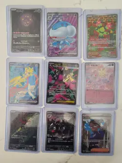 Pokemon Lot Of 107 Cards-Full Arts, Ex’s, Sir’s, V-star, Holos, & More - Image 5