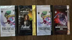 MTG Magic the Gathering Collector Booster 2-CARD SAMPLE Packs x4 FF PIP MH3 - Image 1