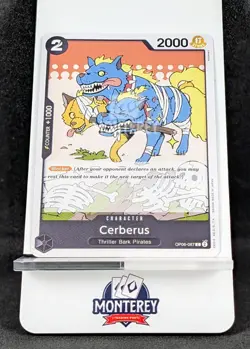 Cerberus (087) - Wings of the Captain One Piece Trading Card Game OP06 - Image 1