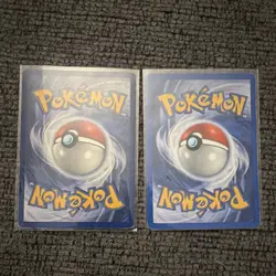 Nintendo Pokemon TCG Holo 2-Card Lot Gyarados Kingdra Neo Genesis & Base Set - Image 2