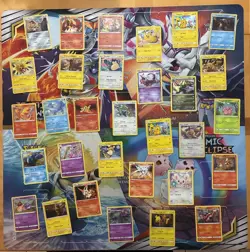 Pokemon Card Lot Holo Promo Etc Cards Espeon Snorlax Eevee Rayquaza 71 Cards - Image 1