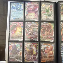 Pokemon Collection Binder- Pokemon TCG, Over 150 Cards, Modern & Vintage!!! - Image 4