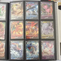 Pokemon Collection Binder- Pokemon TCG, Over 150 Cards, Modern & Vintage!!! - Image 5