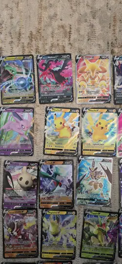 Pokemon Collection Lot Of 40 – V / VMAX / VSTAR / Promo - Rare - All Cards NM - Image 2