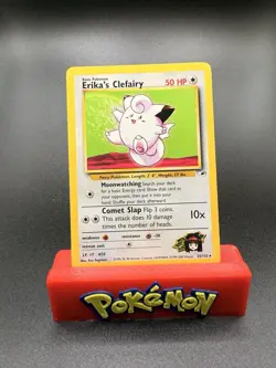 Erika's Clefairy - 25/132 - Pokemon Gym Heroes Unlimited Rare Card WOTC NM - Image 1