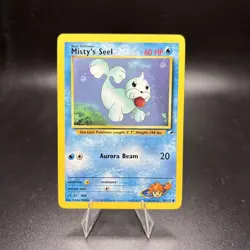 Misty's Seel 88/132 Gym Heroes Series Common Basic Pokemon Card WOTC 2000 NM - Image 1