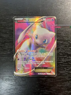 Pokemon Mew EX Full Art Ultra Rare Holo 120 HP Dragons Exalted 120/124 Card - Image 2