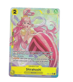 One Piece Card Game Shirahoshi EB01-057 SR Alternate Art Parallel NM - Image 1