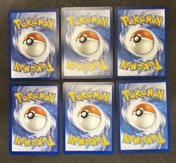 Pokemon TCG Full Art Holo Trainer 6 Card Lot NM - Image 2