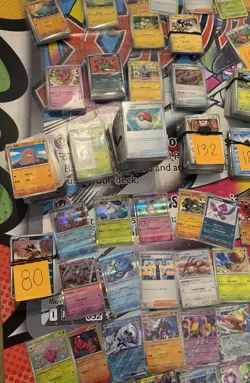 Pokemon Card Lot 900+ NM/Pack Fresh – Holos, V, EX, Full Arts – Mixed Language - Image 2