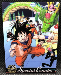 Onepiece Dragon Ball collaboration Card Morinaga Limited 40th Jump Japanese F/Sh - Image 1