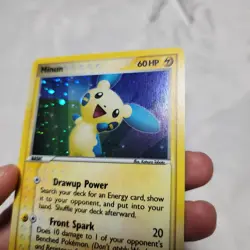 Pokemon card Minun 6/12 -Trainer Kit 2: Plusle & Minun LP Holo - Image 4
