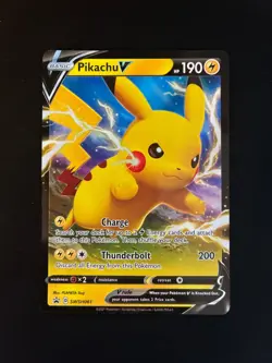 Pikachu V - Promo SWSH: Sword & Shield Promo Cards SWSH061 NM - Image 1