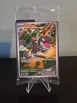 Pokemon Tyrunt Promo Card Sealed Prismatic Evolutions ETB + PTCGL Code Card - Image 1