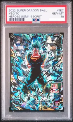PSA 10 Vegito UGM4-SEC Super Dragon Ball Heroes Card Japanese - Image 2