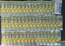 2025 Pokemon S-Chinese KFC Promo Collect 151C Sealed Pack 2 Cards Lot*50 #9 ZE62 - Image 1