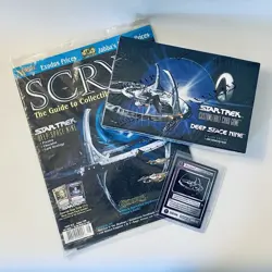 Star Trek 1E CCG Deep Space Nine BUNDLE - Sealed Booster Box, DS9 Card M, SCRYE - Image 1