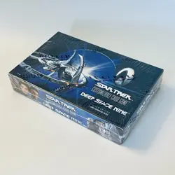 Star Trek 1E CCG Deep Space Nine BUNDLE - Sealed Booster Box, DS9 Card M, SCRYE - Image 2