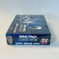 Star Trek 1E CCG Deep Space Nine BUNDLE - Sealed Booster Box, DS9 Card M, SCRYE - Image 3