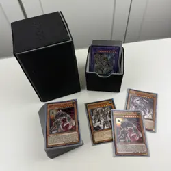 Yugioh Custom 40 Card Ancient Gear Deck + Extra Deck + Card Sleeves + Box/Case! - Image 1