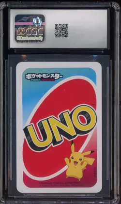 2021 Pokemon Japanese Playing Cards Pocket UNO Green Blastoise CGC 10 GEM MINT - Image 2