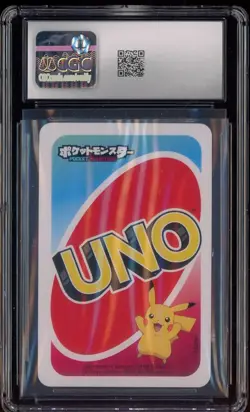 2021 Pokemon Japanese Playing Cards Pocket UNO Yello Zamazenta CGC 10 GEM MINT - Image 2