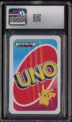 2021 Pokemon Japanese Playing Cards Pocket UNO Blue Charizard CGC 10 GEM MINT - Image 2