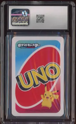 2021 Pokemon Japanese Playing Cards Pocket UNO Green Unown CGC 10 GEM MINT - Image 2