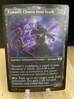 MTG Tymaret, Chosen from Death HALO FOIL March of the Machine Multiverse NM/M - Image 1