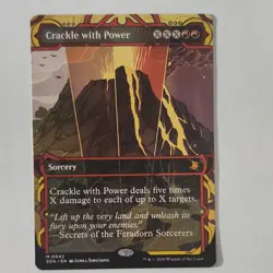 Crackle with Power - Mystical Archive Mythic 0042 Red 2026 MTG NM Packfresh - Image 1