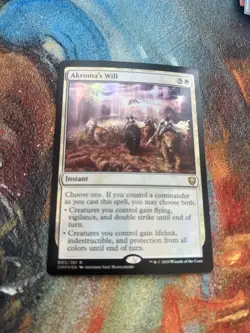 Akroma's Will (FOIL) Commander Legends - MTG Singles - Image 1