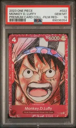 One Piece Film Red English PSA 10 Set GEM MINT (12 Card Lot Sale) - Image 2