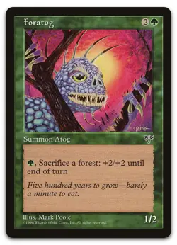 Foratog (NM) Mirage MIR Magic MTG - Image 1