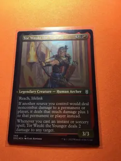 MTG Magic The Gathering Tor Wauki The Younger Foil Etched DMC Rakdos - Image 1