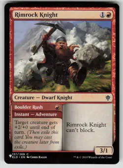 Rimrock Knight Common The List Reprints 137/269 MTG Near Mint 2020 - Image 1